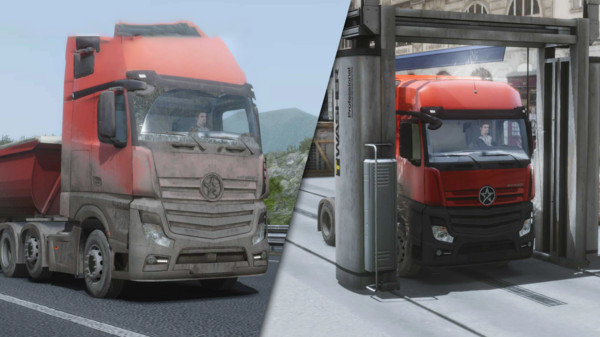欧洲卡车卡车模拟中文版图4